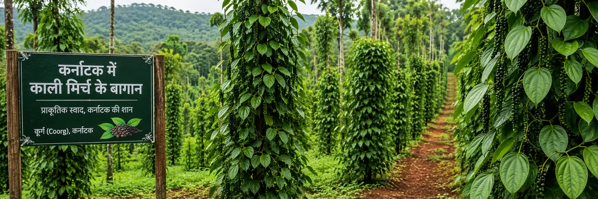 ಮೆಣಸಿನಕಾಯಿ ಬೆಳೆ — कर्नाटक मिर्ची गाइड