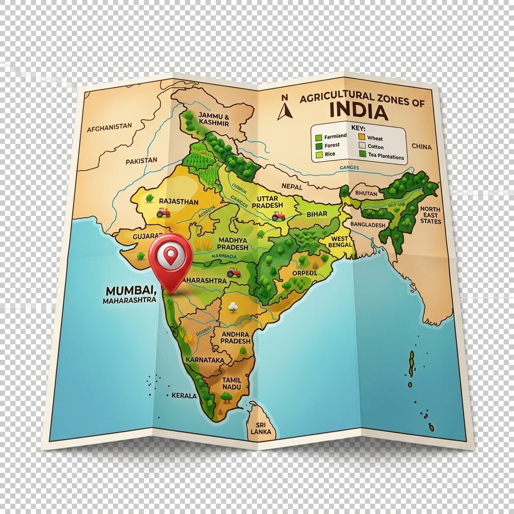 कृषि मानचित्र
