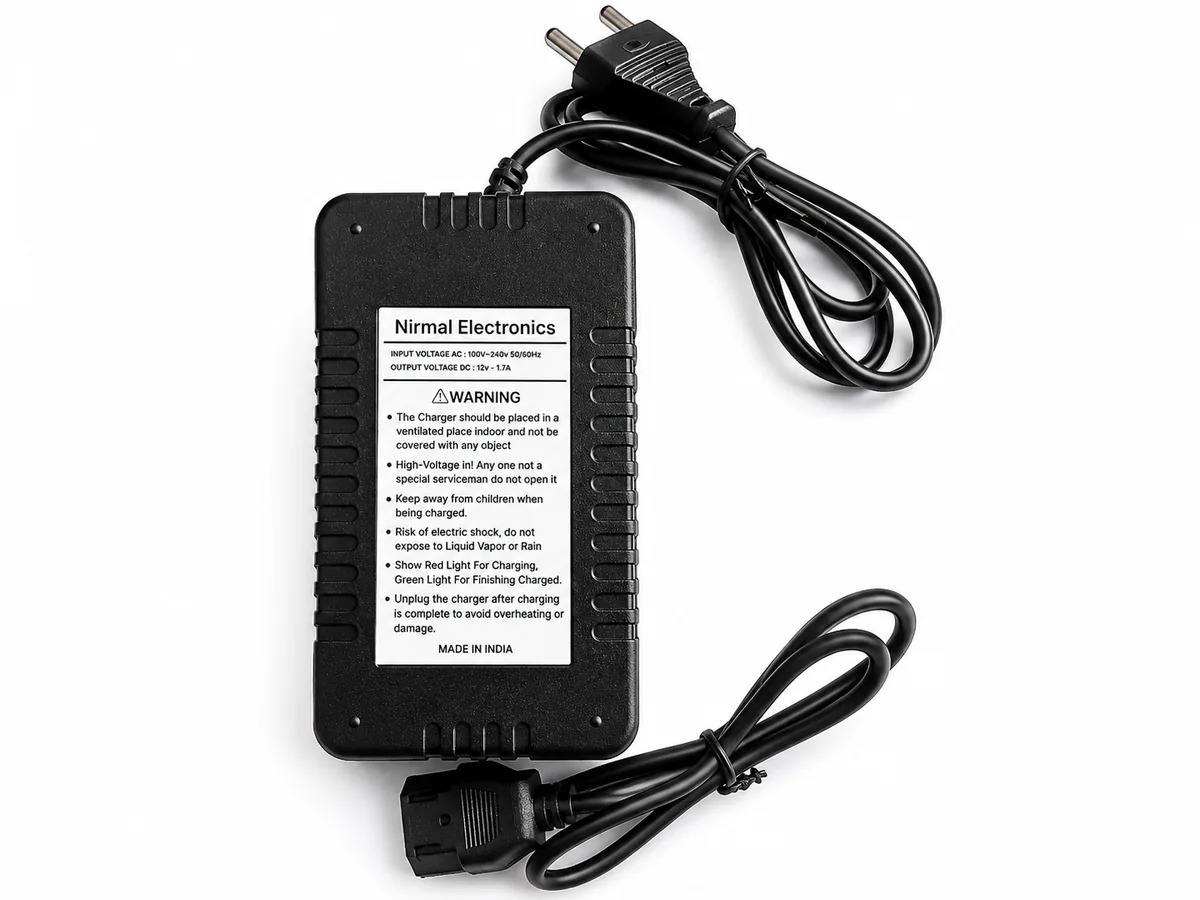 स्प्रेयर बैटरी चार्जर (12V)